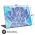 Cat Coq Blue Lotus Universal Laptop 11in (8.8 x 6.2in) Skin